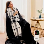 Heated Electric Blanket Twin Flannel Heating 10 Levels 62"X84". Fixed Price $39.14.