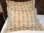 Fab! Vtg Belle Chambre Simone Multi Aubusson Tapestry Pair Std Pillow Shams Usa. Fixed Price $149.99.