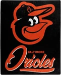 Northwest Mlb Baltimore Orioles Royal Plush Raschel Throw Blanket New 50" X 60". Fixed Price $24.99.