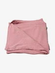 Vtg Ralph Lauren Blanket Pink Queen Woven 90X90 Blue Tag. Fixed Price $90.00.