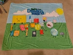 Battle For Dream Island Multicolor Cartoon Blanket Yellow Face Pencil Match. Fixed Price $30.00.
