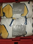 Lot Of 2 Pickleball Throw Blanket New By Oeko-tex 50" 60" Sports. Fixed Price $12.80.