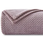 Newcosplay Super Soft Throw Blanket Light Purple Premium Silky Flannel Fleece.... Fixed Price $18.42.