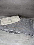 Coyuchi Full-queen Topanga Organic Cotton Matelasse Blanket Warm Stripe 90 X 92. Fixed Price $210.00.