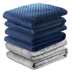 Degrees Of Comfort Coolmax Weighted Blanket Washable Twin Size: 48X72 - Navy. Fixed Price $85.02.