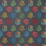Harry Potter Hogwarts Wizard House Crests Soft Super Plush Throw Blanket 46X60. Fixed Price $19.99.