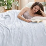 Cooling Waffle Blanket Size, Lightweight 60% Rayon From Bamboo &. Fixed Price $58.94.