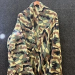 Snuggie Print Adult Size Green Camouflage Fleece Blanket Sleeves Pockets. Fixed Price $26.12.