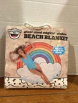 Beach Blanket, Giant-sized "magical Rainbow" By Bigmouth 60 X 64.5 New. Fixed Price $15.00.