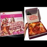 Pizza My Heart Blanket Gift Set 58.5" X Valentine Day Pepperoni. Fixed Price $19.99.