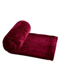 Bon Voyage Burgundy 50" X 60" Travel Blanket T4101020. Fixed Price $14.99.