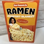 Cozy Concepts Ramen Comfort Blanket. Fixed Price $11.99.