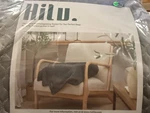 Hilu Natural Thermoregulation Blanket Gray Color Size Queen. Fixed Price $59.19.