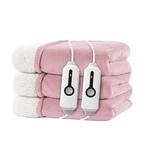 Electric Heated Blanket 90"X100" King Size For Safe All Night, Dual-sided Mic.... Fixed Price $86.70.