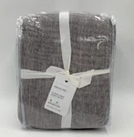 Pottery Barn Cloud Cotton Linen Blanket Gray King Cal #N291. Fixed Price $159.25.
