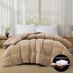 Oversized Down Feather Comforter Moisture-wicking Cozy, Queen Blanket. Fixed Price $80.99.