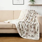Blessliving Bichon Frise Blanket 60X80 Inches - Ultra Soft Reversible Sherpa .... Fixed Price $41.91.