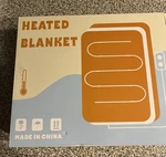 Sleep Solutions Heated Throw. New In Box. See Photos.. Fixed Price $25.00.