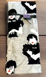 Heavy Faux Rabbit Fur Viral Wednesday Addams 50"X70" Blanket Dancing Throw Gray. Fixed Price $47.19.