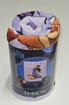 Disney Wish Movie Printed Fleece Throw Blanket With Asha, Valentino, And Star. Fixed Price $15.99.