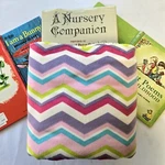 Hb Hudson Baby Pink Purple Green Blue Chevron Blanket Sherpa Zig Zag Lovey. Fixed Price $23.35.