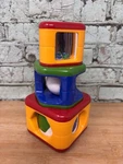 Tolo Stacking Activity Shapes Baby Toy Mirror Rattle Primary Color Match Sensory. Fixed Price $12.64.