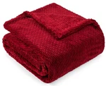 Pavilia All Season Leaves Pattern Red 60" 80" Throw Blanket. Fixed Price $25.30.