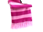 Tommy Hilfiger Knit Throw Blanket Pink Stripes New Pamela. Fixed Price $29.95.