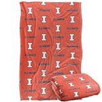 University Illinois Logo Pattern Silky Touch Super Soft Throw Blanket. Fixed Price $50.99.