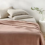 Casaluna Rayon From Bamboo Matelasse Blanket Lightweight Bedroom. Fixed Price $36.99.
