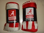 2 Alabama Crimson Tide Ncaa 45X60 Silk Touch Throw Fleece Blanket. Fixed Price $22.00.