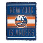 Northwest Nhl New York Islanders Nose Tackle Woven Jacquard Throw Blanket. Fixed Price $49.99.