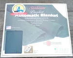 Vintage Sunbeam Precedent Automatic Electric Acrylic Blanket Nos, Twin, Green,,,. Fixed Price $55.00.