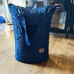Ugg Mischa Outdoor Throw Blanket Zips To Bag With Handle Navy Blue 60IN X 72IN. Fixed Price $39.99.