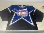 Uhl All-star Classic Jersey Mens Xl Clean Sewn Blue Vintage New York West 2001. Fixed Price $69.00.