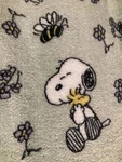 Snoopy Peanuts Berkshire Blanket Spring Hugging Woodstock 60X70 Throw. Fixed Price $48.00.