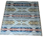 Pendleton Oversized Heavyweight Wool Cotton Jacquard Blanket 86X86". Fixed Price $279.99.