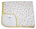 Carters Child Of Mine Yellow Duck Toucan Turtle Penguin Baby Blanket Cotton. Fixed Price $27.95.