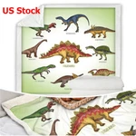 50"X60"/60"X80" Soft Dinosaur Family Sherpa Fleece Throw Blanket All Seasons. Fixed Price $34.66.