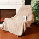 Checkered Fleece Throw Blankets-cozy Fluffy Soft Lightweight Luxury 50" 70". Fixed Price $12.13.