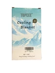 Topcee Cooling Blanket (90"X90"QUEEN Size) For Night Sweats Absorbs Heat. Fixed Price $29.99.