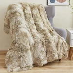 Gonaap Fuzzy Faux Fur Throw Blanket Tie-dye Beige Super Soft Cozy P... Fast Ship. Fixed Price $31.99.