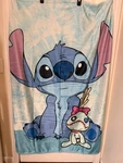 Disney Lilo & Stitch Throw Blanket 50X40 Blue Plush Soft Fleece New. Fixed Price $18.00.