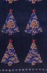 New Vera Bradley Fleece Holiday Tree Peacoat Throw Blanket 50"X 80" Sealed. Fixed Price $28.00.