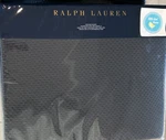 Ralph Lauren Blanket King Ariel Navy Blue 100% Cotton New Pristine 3 Available. Fixed Price $189.99.