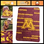 Cozy Ncaa Classic Fleece Throw Blanket 50 X 60 Ultra-soft Game Day Bedding,. Fixed Price $39.99.