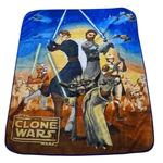 Star Wars The Clone Fleece Throw Blanket 61" X 51" 2008 Lucasfilm. Fixed Price $25.00.