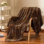 Excervent 3D Leopard Flannel Fleece Throw Blanket, 300 Gsm Lightweight Cheeta.... Fixed Price $26.21.