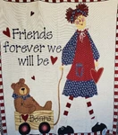 Throw Rag Doll Teddy Bear Reversible Tapestry Friends Blanket 52X60 Simply Home. Fixed Price $19.99.