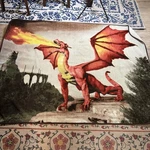 Shavel Home Luxury High Pile Oversized Throw, 60 80 Inch, Dragon Fire Cozy. Fixed Price $44.99.